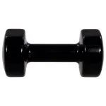 vida XL Gantere, 2 buc.,2×5 kg, fontă, negru