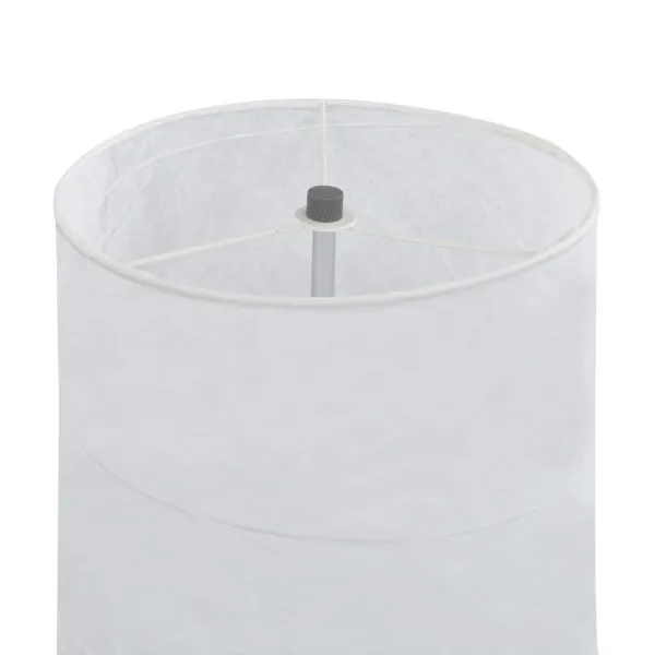 Lampă de podea cu suport, alb, 121 cm E27