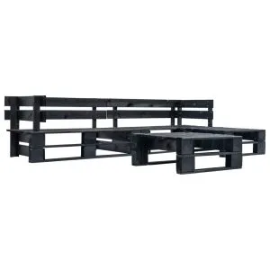 Set mobilier de grădină din paleți