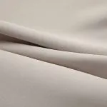 Draperii opace cu inele metalice, 2 buc., bej, 140 x 175 cm
