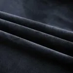Draperii opace cu cârlige, 2 buc., negru, 140×245 cm, catifea