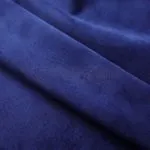 Draperii opace & inele 2 buc. albastru închis 140x175cm catifea