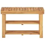 Pantofar, 70 x 32 x 46 cm, lemn masiv de acacia