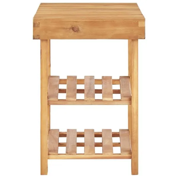 Pantofar, 70 x 32 x 46 cm, lemn masiv de acacia