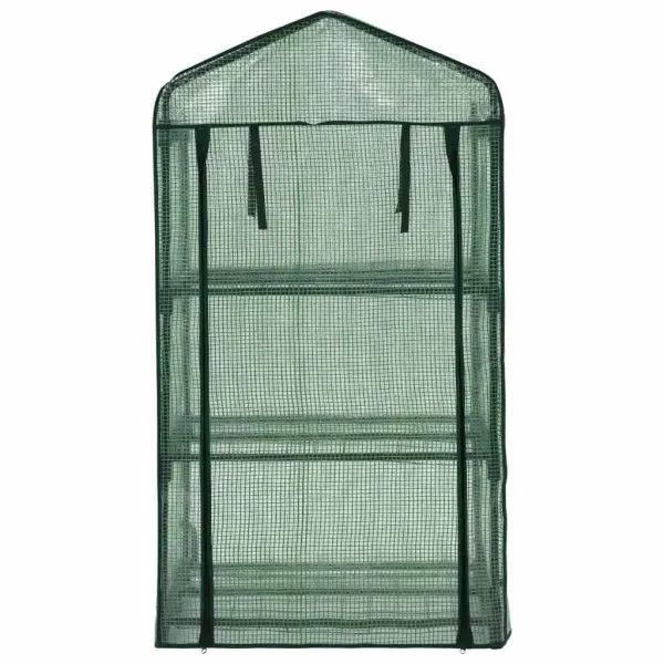 Mini seră cu 3 niveluri, 69 x 49 x 125 cm