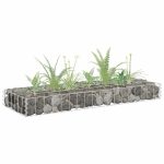 Strat înălțat gabion, 90 x 30 x 10 cm, oțel galvanizat