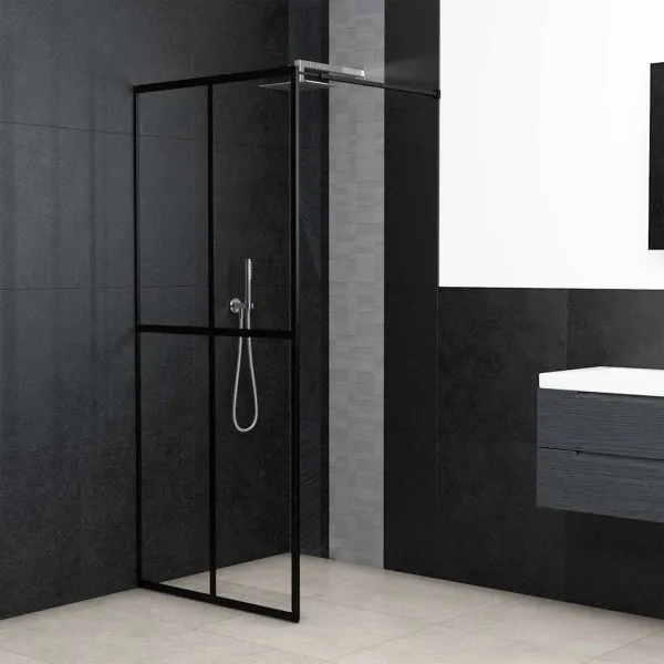 Paravan duș walk-in, 80×195 cm, sticlă securizată transparentă