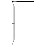 Paravan de duș walk-in, 80×195 cm, sticlă securizată mată