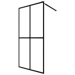 Paravan de duș walk-in, 100×195 cm, sticlă securizată mată