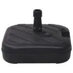 Suport de umbrelă, negru, 24 L, umplere cu nisip/apă