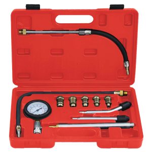 Set tester compresie pentru motor pe benzină, 12 piese