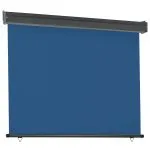 Copertină laterală de balcon, albastru, 125 x 250 cm