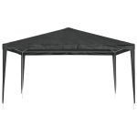 Cort de petrecere profesional, antracit, 4 x 4 m, 90 g/m²