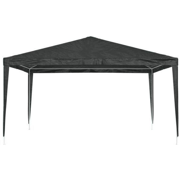 Cort de petrecere profesional, antracit, 4 x 4 m, 90 g/m²