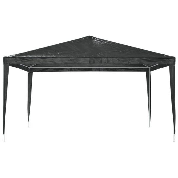 Cort de petrecere profesional, antracit, 4 x 4 m, 90 g/m²