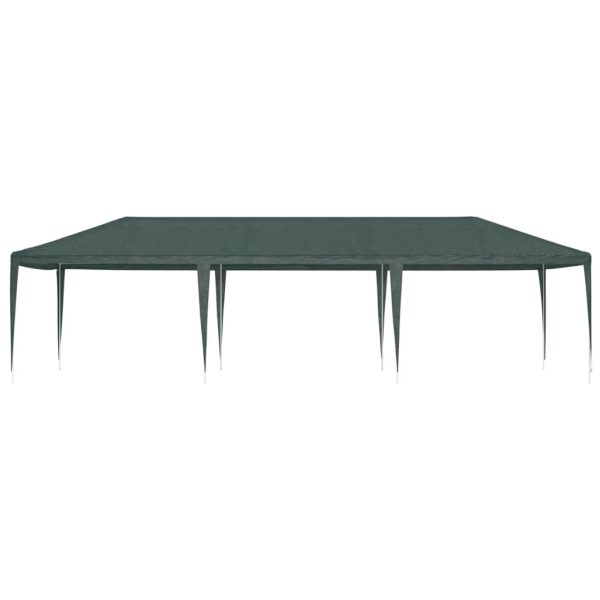 Cort de petrecere profesional, verde, 4 x 9 m, 90 g/m²