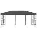 Pavilion, antracit, 3 x 6 m, material textil