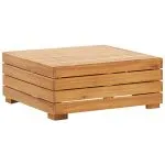 Taburet modular cu pernă, 1 buc., lemn masiv de acacia