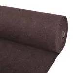 Covor pentru expoziții striat, maro, 1,2×15 m