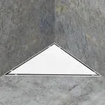 Rigolă de duș cu capac 2-în-1, 25 x 25 cm, oțel inoxidabil