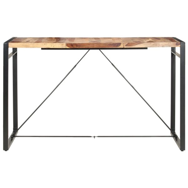Masă de bar, 180 x 90 x 110 cm, lemn masiv de sheesham