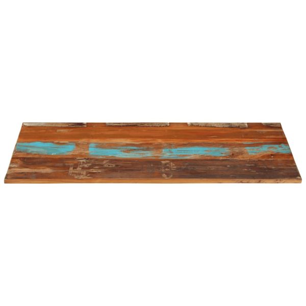 Blat masă dreptunghiular 60×100 cm lemn masiv reciclat 15-16 mm