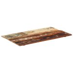 Blat masă dreptunghiular 60×100 cm lemn masiv reciclat 15-16 mm
