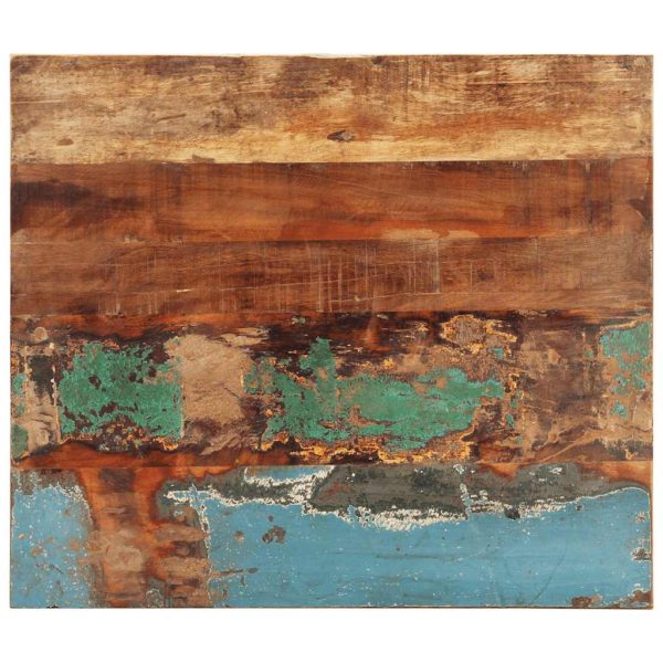 Blat masă dreptunghiular 60×70 cm lemn masiv reciclat 25-27 mm