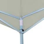 Pavilion pliabil, crem, 5 x 5 m