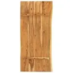 Blat lavoar de baie, 140x52x2,5 cm, lemn masiv de acacia