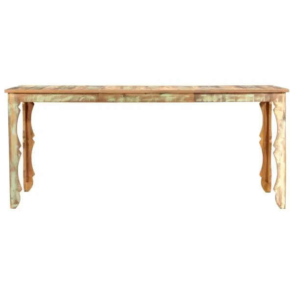 Masă de bucătărie, 180 x 90 x 76 cm, lemn masiv reciclat