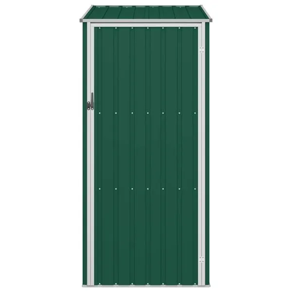 Șopron de grădină, verde, 87 x 98 x 159 cm, oțel galvanizat