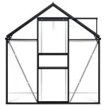 Seră, antracit, 3,61 m², aluminiu