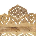 Paravan cameră sculptat manual 4 panouri 160×165 cm mango