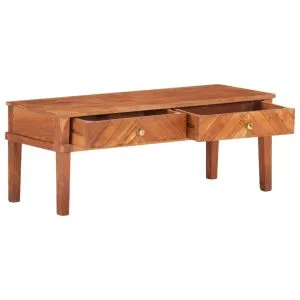 Comodă TV, 110x40x41 cm, lemn masiv de acacia