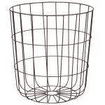 Măsuță de cafea, arămiu, Ø 39,5 cm, MDF