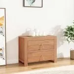 Servantă, 80 x 35 x 60 cm, lemn masiv de tec