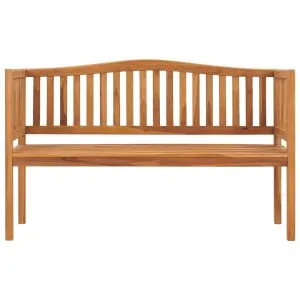 Bancă de grădină, 150 cm, lemn masiv de tec