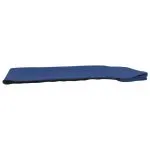 Parasolar barcă Bimini cu 4 arcuri, albastru, 243x196x137 cm