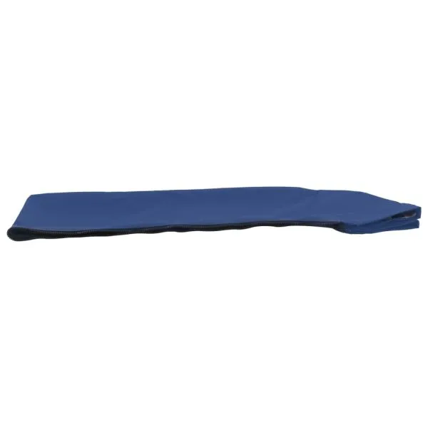 Parasolar barcă Bimini cu 4 arcuri, albastru, 243x196x137 cm