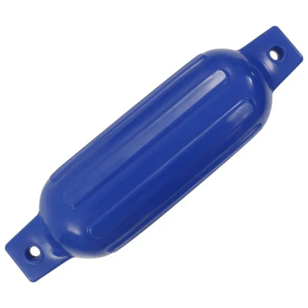 Bară de protecție barcă, 4 buc., albastru, 41×11,5 cm, PVC