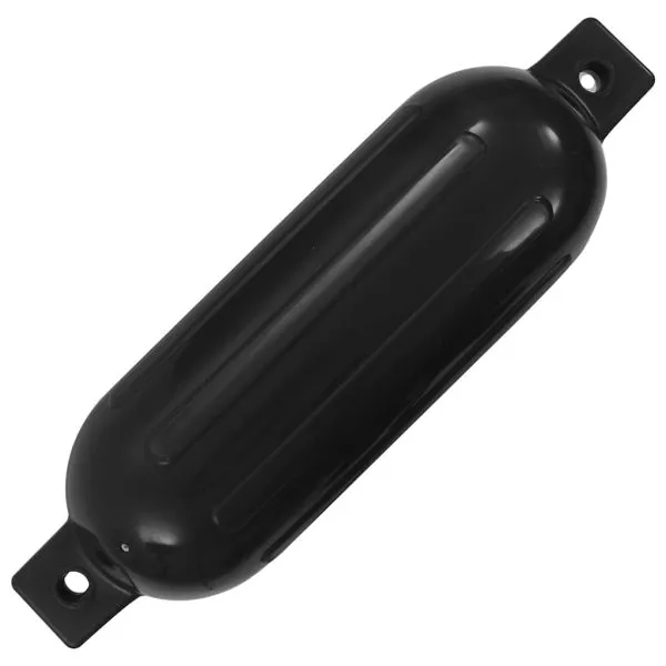 Bară de protecție barcă, 4 buc., negru, 51×14 cm, PVC