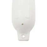 Bară de protecție barcă, 4 buc., alb, 41×11,5 cm, PVC