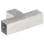 Conector de grindă, formă T, 71 x 71 mm, metal galvanizat