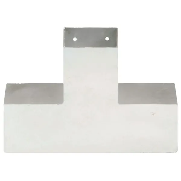 Conectori de grindă, formă X, 4 buc, 91×91 mm, metal galvanizat