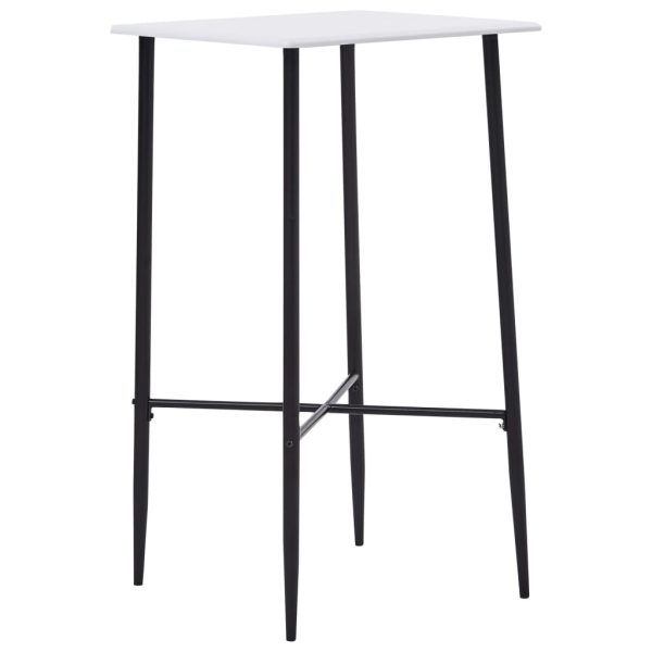 Set mobilier de bar, 5 piese, gri închis, material textil