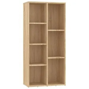 Bibliotecă, stejar Sonoma, 50x25x106 cm, lemn prelucrat