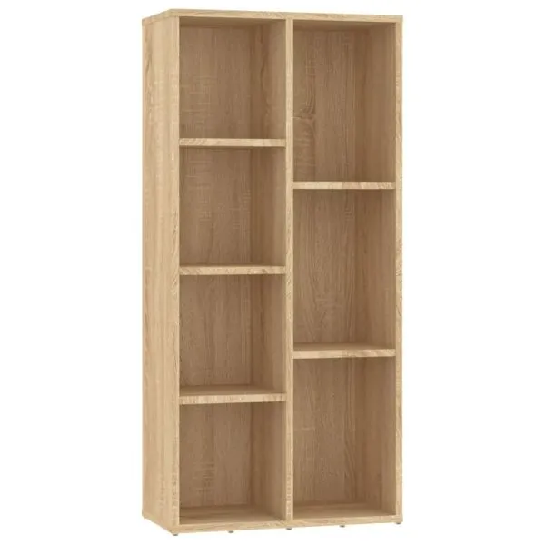 Bibliotecă, stejar Sonoma, 50x25x106 cm, lemn prelucrat