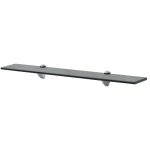 Rafturi suspendate, 2 buc., 70 x 10 cm, sticlă, 8 mm