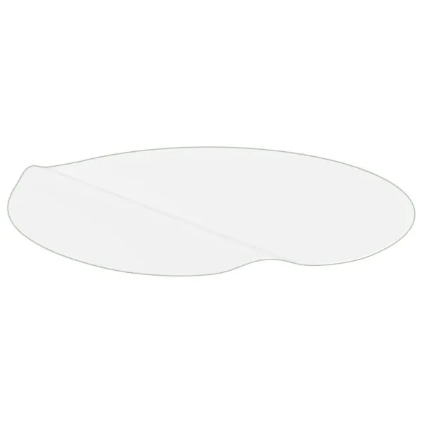 Folie de protecție masă, mat, Ø 100 cm, PVC, 2 mm